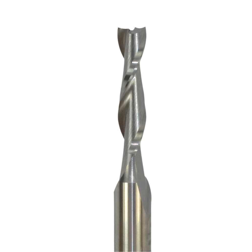 Carbide Tip Upcut 2 Flute - 3/16 in Cutting x 1/4 in Shank