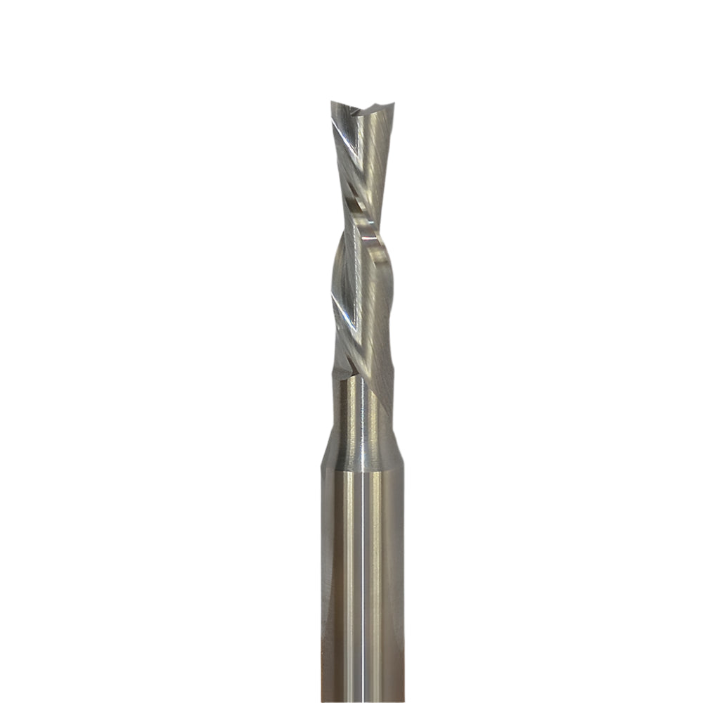 Carbide Tip Downcut 2 Flute - 3/16 in Cutting x 1/4 in Shank