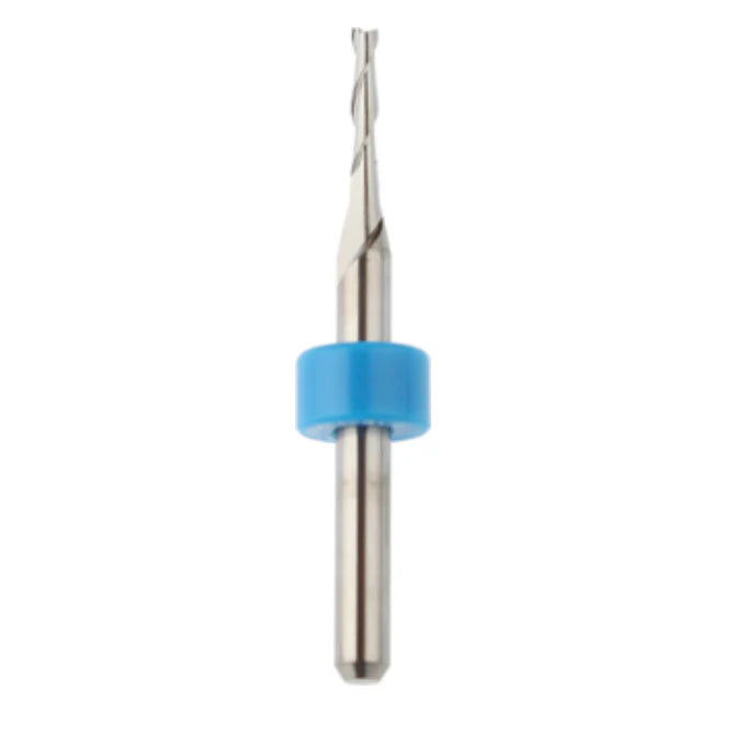 Solid Carbide - Fishtail Spiral, Upcut Bit - 1/16 in D